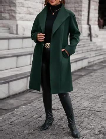 Palton SHEIN CURVE, verde