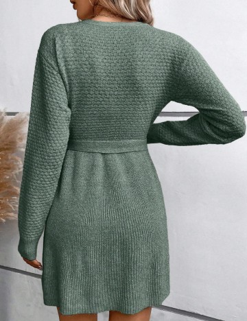 Rochie scurta SHEIN, verde