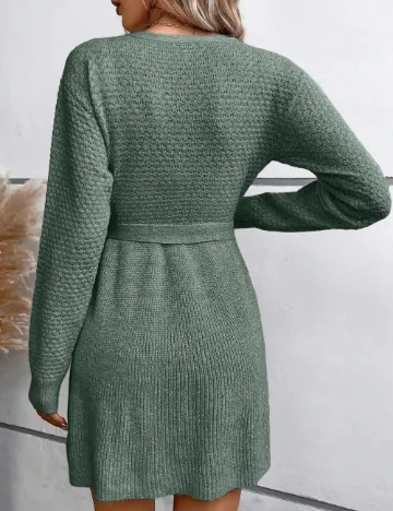 Rochie scurta SHEIN, verde Verde