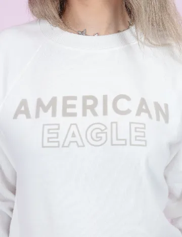 Bluza American Eagle, alb Alb