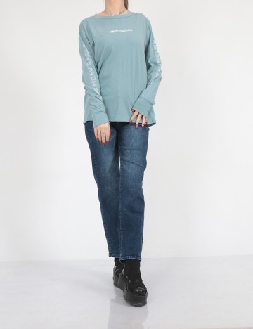 Bluza American Eagle, turcoaz