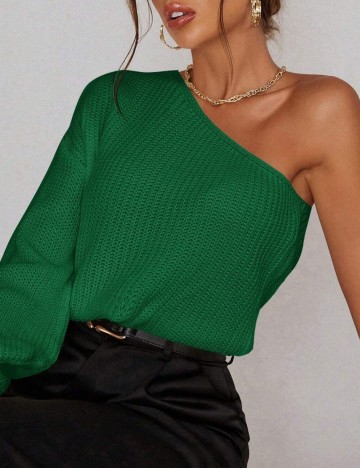 Pulover SHEIN, verde