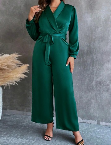 Salopeta SHEIN CURVE, verde