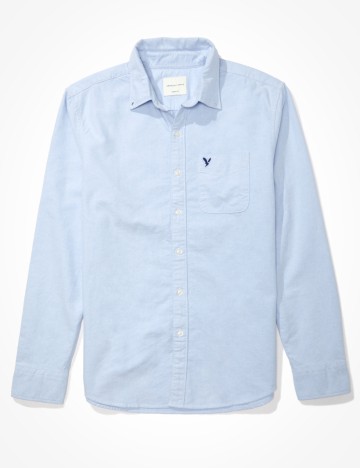 Camasa American Eagle, bleu