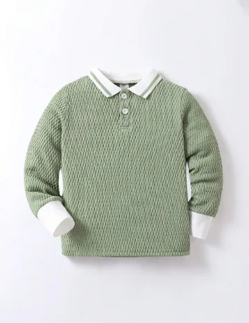 Bluza Shein Kids, verde Verde