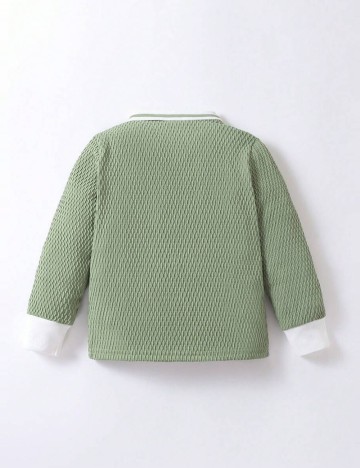 Bluza Shein Kids, verde