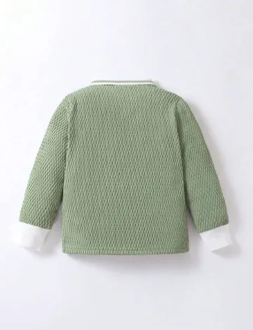 Bluza Shein Kids, verde Verde