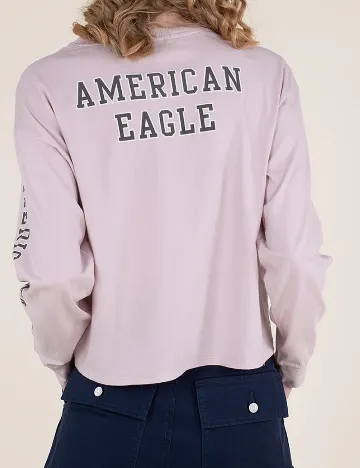 Bluza American Eagle, roz Roz
