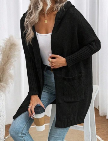 Cardigan SHEIN, negru