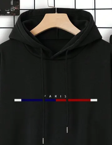 Trening SHEIN Plus Size Men, negru