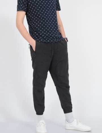 Pantaloni American Eagle, negru