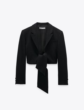 Sacou Zara, negru, S