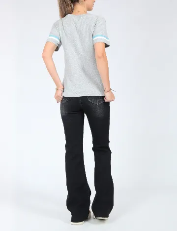 Tricou American Eagle, gri Gri
