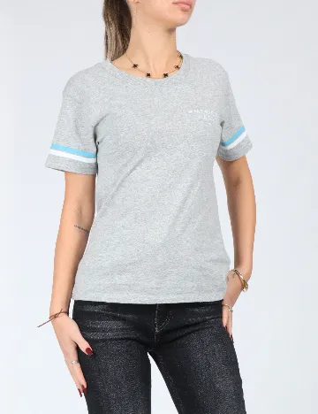 Tricou American Eagle, gri Gri