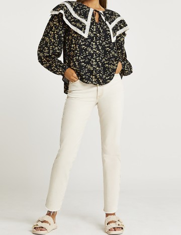 Bluza River Island, negru