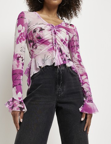 Bluza River Island, roz