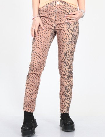 Blugi River Island, animal print