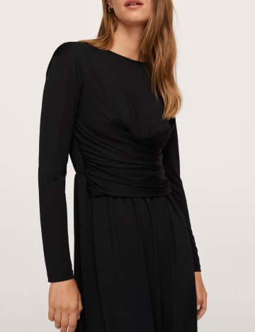 Rochie lunga Mango, negru