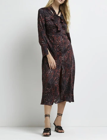 Rochie medie River Island, negru