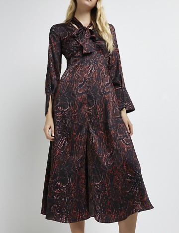 Rochie medie River Island, negru