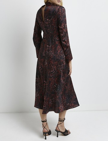 Rochie medie River Island, negru