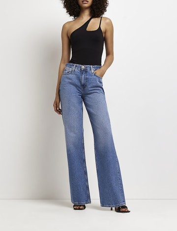 Blugi River Island, albastru