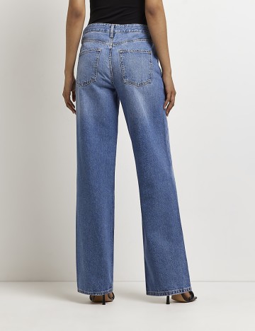 Blugi River Island, albastru