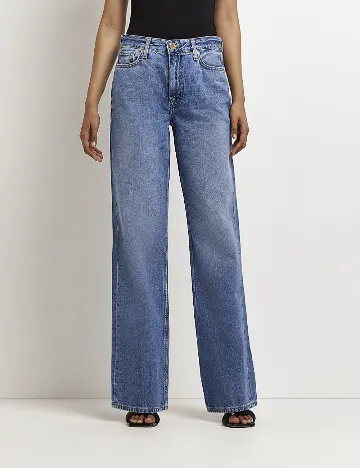 Blugi River Island, albastru