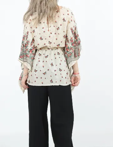 Bluza Oversize River Island, crem