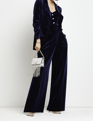 Pantaloni River Island, bleumarin