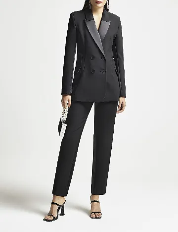 Pantaloni River Island, negru