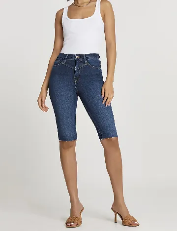 Pantaloni scurti River Island, bleumarin