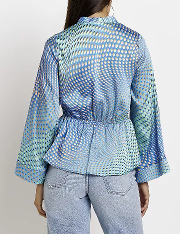 Camasa River Island, albastru