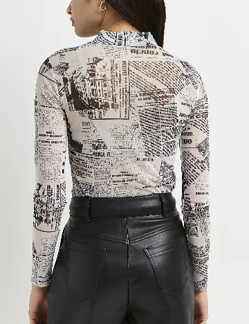 Bluza River Island, alb