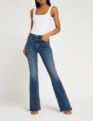 Blugi River Island, albastru