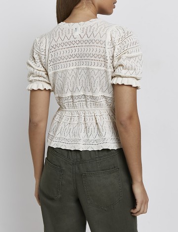 Bluza River Island, ecru