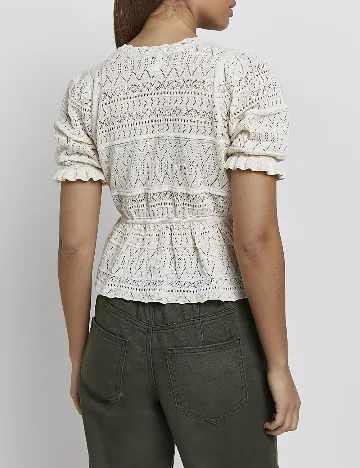 Bluza River Island, ecru