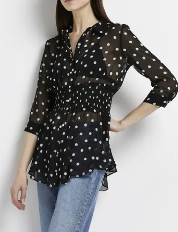 Camasa River Island, negru