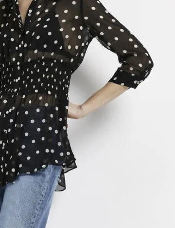 Camasa River Island, negru