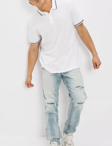 Tricou American Eagle, alb