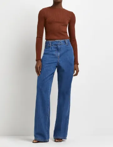 Blugi River Island, albastru