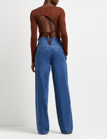 Blugi River Island, albastru