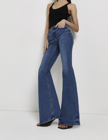 Blugi River Island, albastru