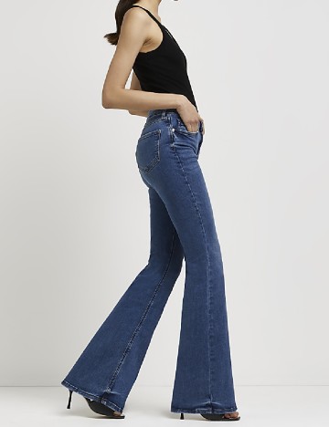 Blugi River Island, albastru