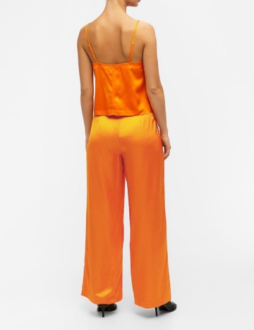 Pantaloni Object, portocaliu