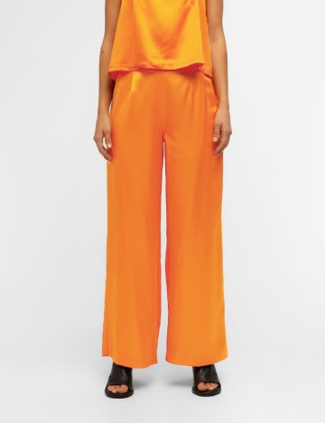 Pantaloni Object, portocaliu