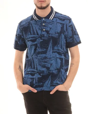 Tricou American Eagle, albastru Albastru