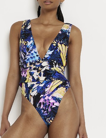 Costum de baie River Island, mix culori