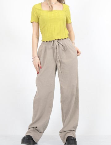 Pantaloni River Island, bej