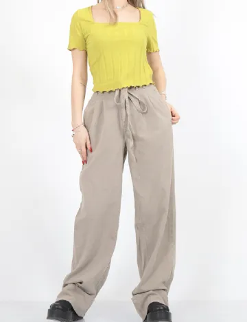 Pantaloni River Island, bej